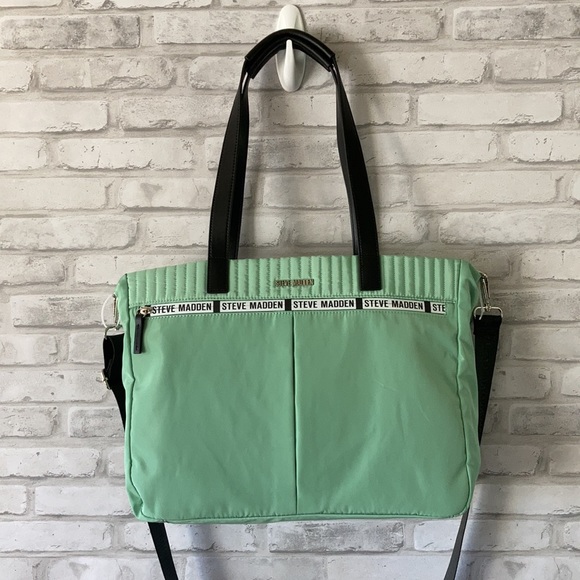 Steve Madden Handbags - NWT Steve Madden Mint Crossbody Tote
